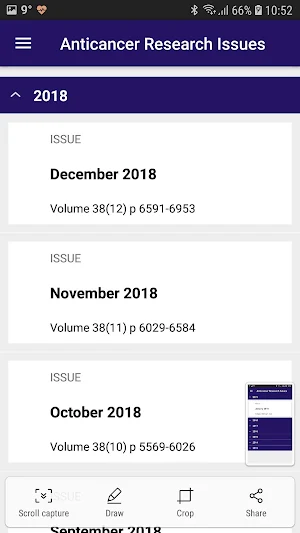 Anticancer Research Journal Screenshot 2