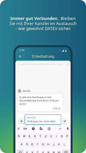 MyDATEV Screenshot 2