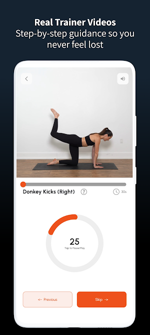 Women's Fat Burning Workouts Screenshot 1
