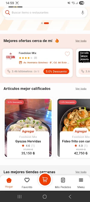 Aguara Delivery & Envíos Screenshot 1