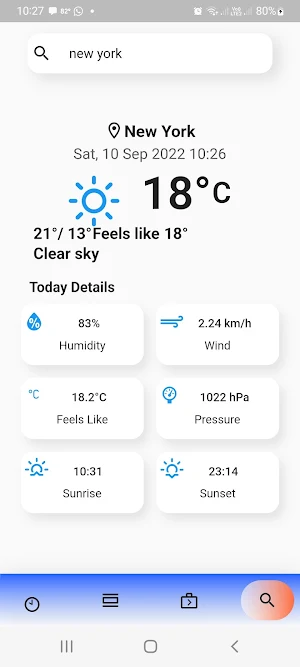 weatherHeat Screenshot 0