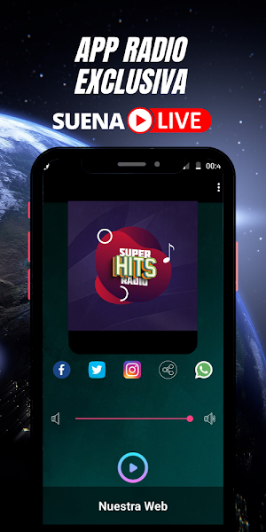 SuperHits Radio Online Screenshot 1