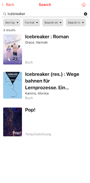 Winterthurer Bibliotheken Screenshot 2