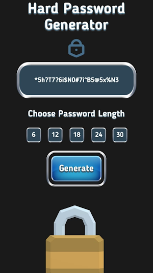 Hard Password Generator Screenshot 1