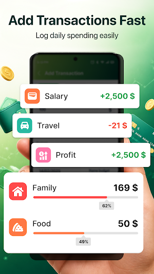 Daily Money Manager Screenshot 1