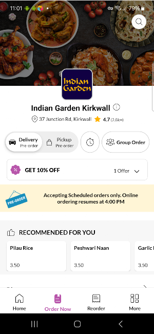 Indian Garden Kirkwall Screenshot 1
