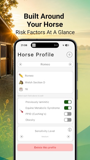 LamiPal: Laminitis Checker Screenshot 2