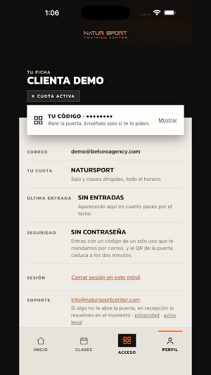 Natursport Center Screenshot 1