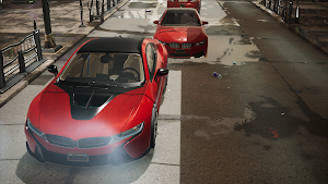 Burnout BMW Car Parking Master Screenshot 0