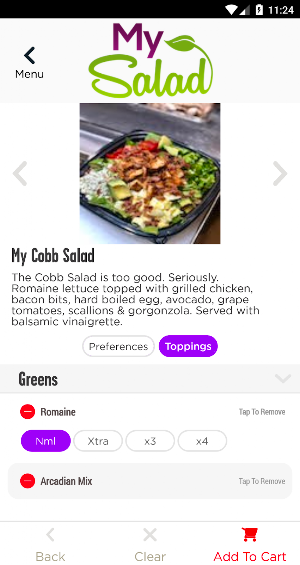 My Salad Screenshot 3