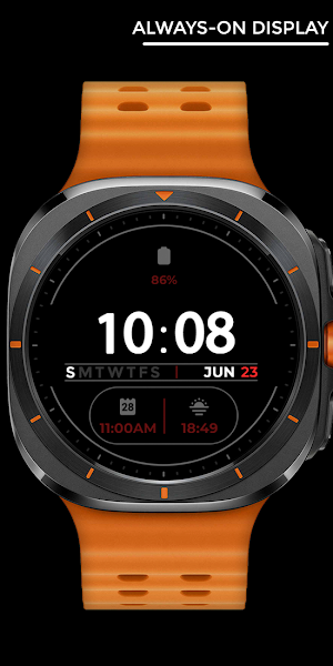 Night ver 21 - watch face Screenshot 2