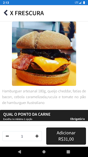 Caiçara Burguer Screenshot 1