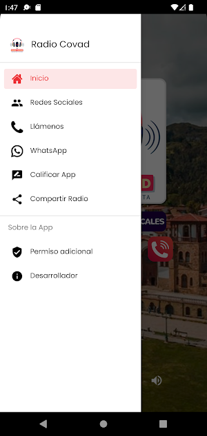 Radio Covad Screenshot 2