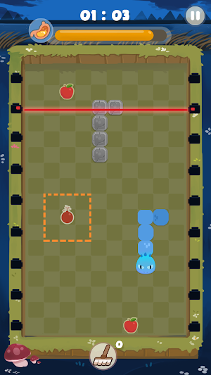 Hungry Lizard-Retro Snake Game Screenshot 3