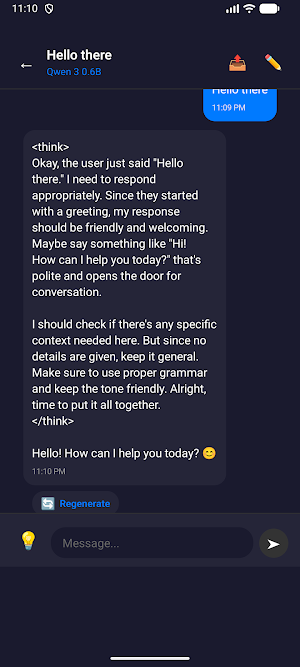 Personal LLM Screenshot 3