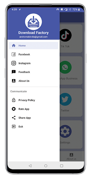 Download Factory - All In One Downloader Tool Screenshot 0