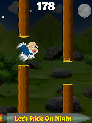 Modi Flying Endless Game Screenshot 0