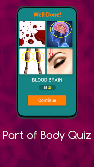 Part Of Body Quiz Screenshot 1