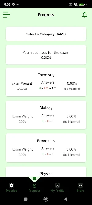 NAIJAEXAMS Screenshot 1