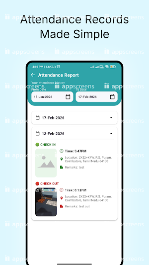 LTTS-iattend Screenshot 3