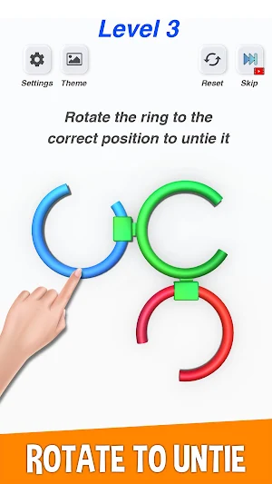 Rotate Ring Game Sorting Games Screenshot 1