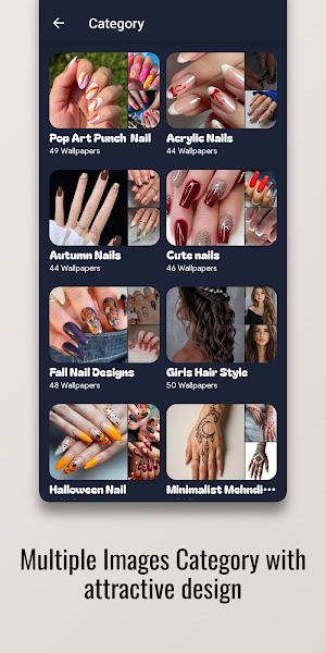 Pop Art Punch Nail Art Design Screenshot 1