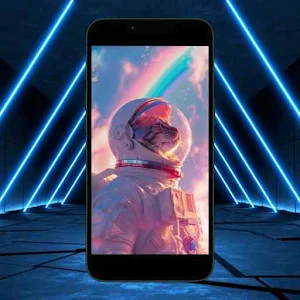 Neon Artwork Wallpaper Screenshot 1