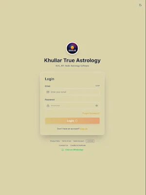 KTAS - Khullar True Astrology Screenshot 0