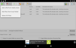 Switch Audio Converter Free Screenshot 1