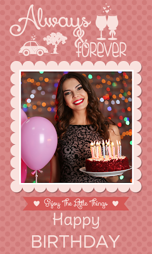 Happy Birthday Photo Frame Screenshot 0
