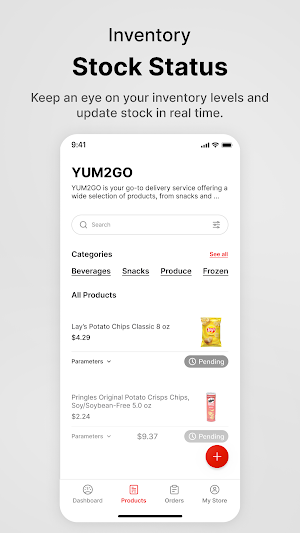 YUM2GO - BUSINESS Screenshot 2