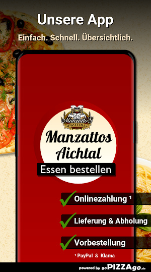 Manzattos Pizzeria Aichtal Screenshot 0