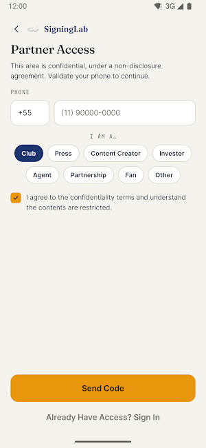 Signing Lab Screenshot 1
