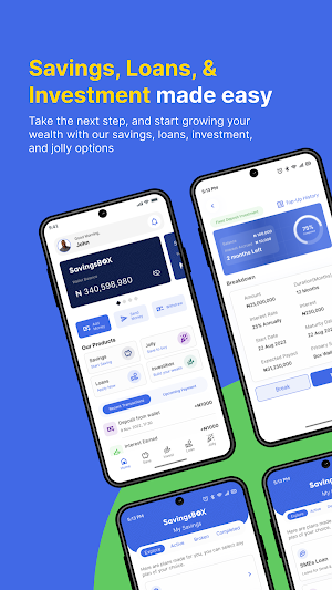 SavingsBox App Screenshot 0
