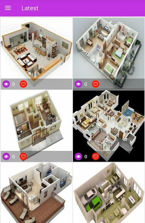 3D House Plans Screenshot 1