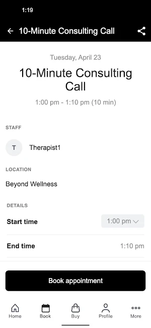 Beyond Wellness Screenshot 2