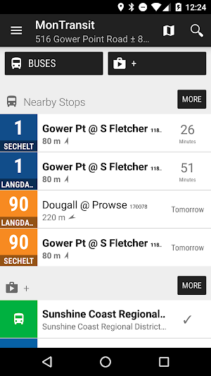 Sunshine Coast TS Bus - MonTr… Screenshot 0
