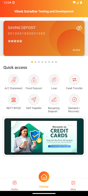 CCKSP Mobile Banking Screenshot 1
