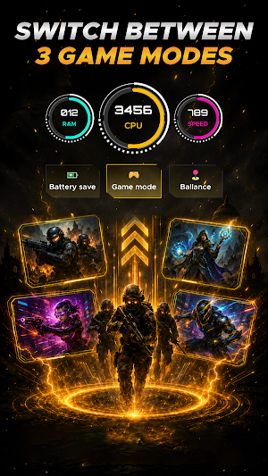 Game Mode FPS: Gaming Turbo Screenshot 1