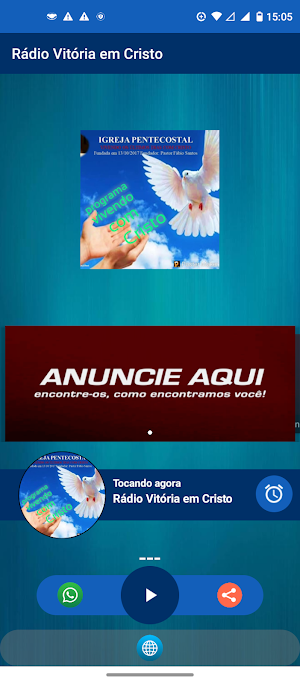 Rádio Vitória Em Cristo Screenshot 3