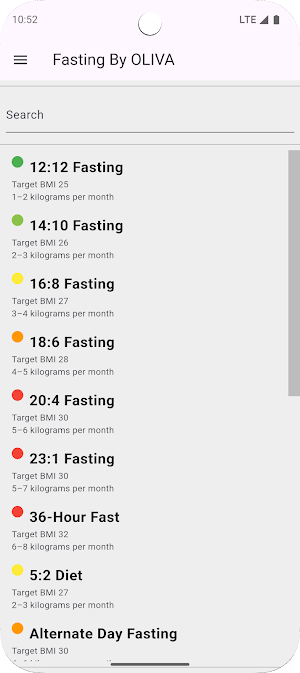 Fasting Methods Screenshot 0