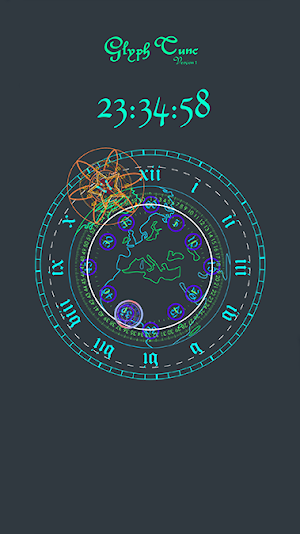 Clock - Glyph Tunc Screenshot 0