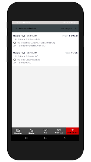 Ambay Travels Screenshot 2
