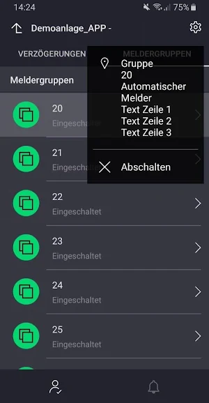 SecuriFire - MobileControl Screenshot 1
