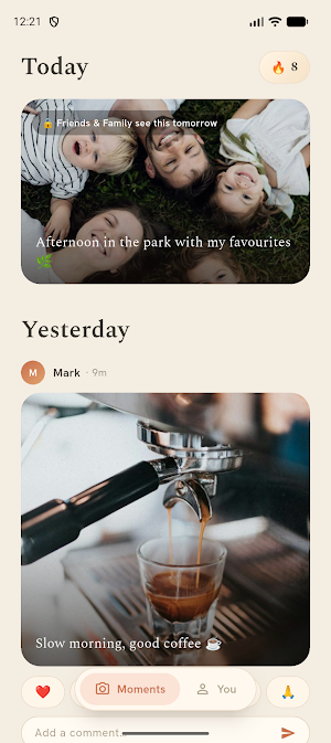 Momment Screenshot 1