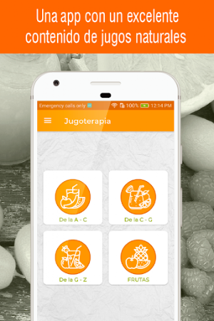 jugoterapia para todos, jugos Screenshot 0