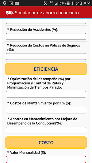 AhorroFlota Screenshot 2