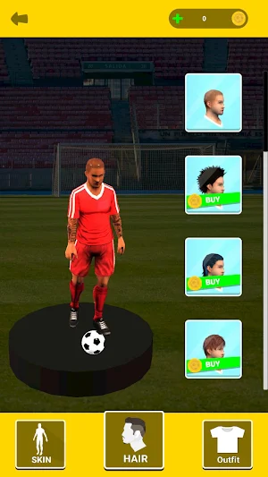 Direct Soccershot: Pass & Goal Screenshot 1