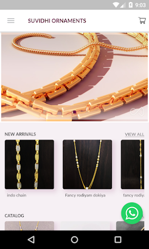 Suvidhi Ornaments - Gold Chain Wholesaler App Screenshot 1