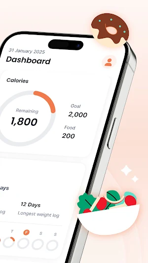 Kalguroo: AI Calorie Tracker Screenshot 1